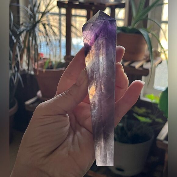 🛑SOLD🛑6” High Quality Amethyst Crystal Root Wand - Picture 2 of 12
